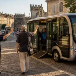 Baladine Avignon gratuite : navette touristique près des remparts