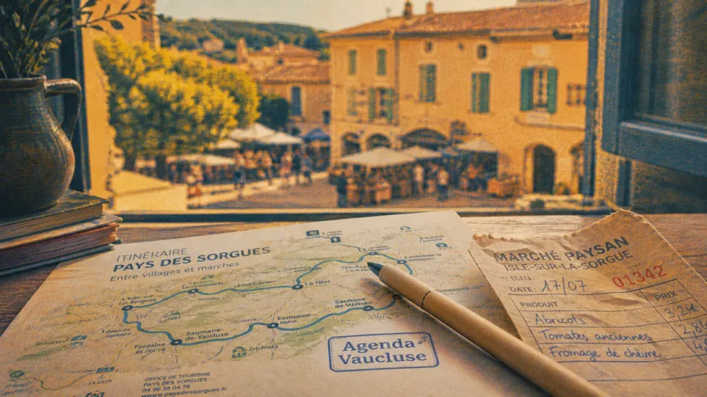 Festivités dans le Vaucluse ce week-end : agenda Avignon, Luberon, Ventoux sur carte et ticket marché