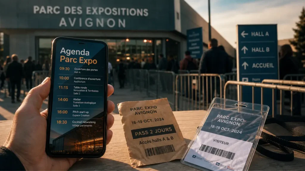 parc des expositions avignon aujourd'hui : agenda, horaires et entrées