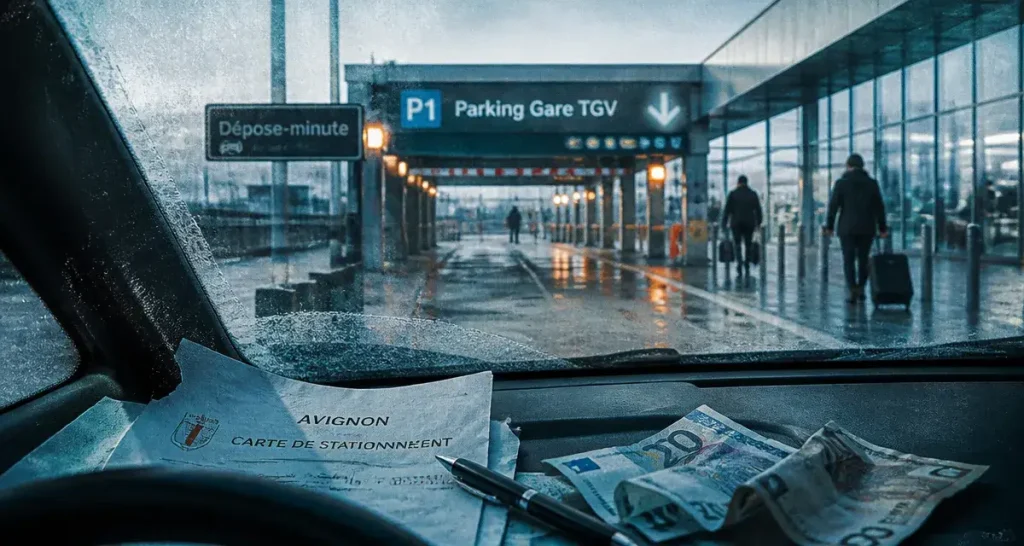 Parking gare Avignon 30 min gratuites, TGV ou Centre, la gare restaurant avignon