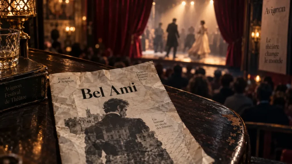 Bel ami festival Avignon : salle et horaire théâtre