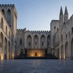 Création du Festival d’Avignon dans la Cour d’honneur du Palais des papes