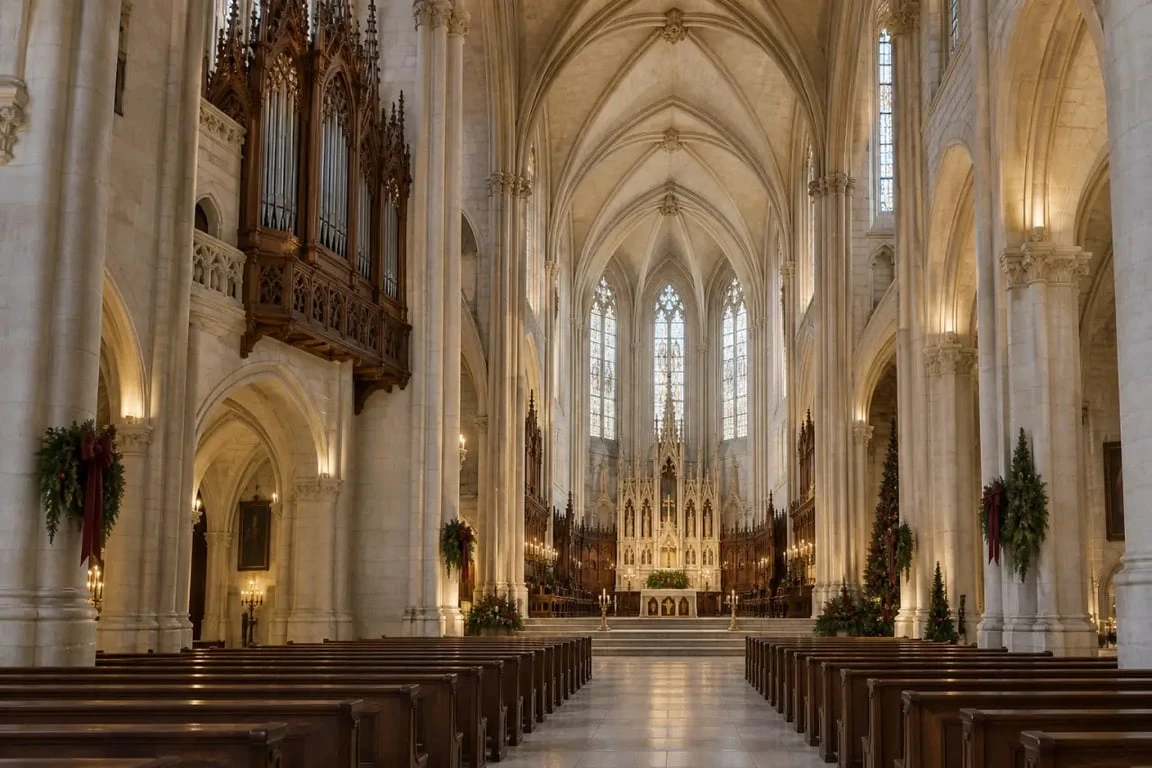 Basilique Saint-Pierre d’Avignon et ambiance des concerts de Noël cathédrale Avignon