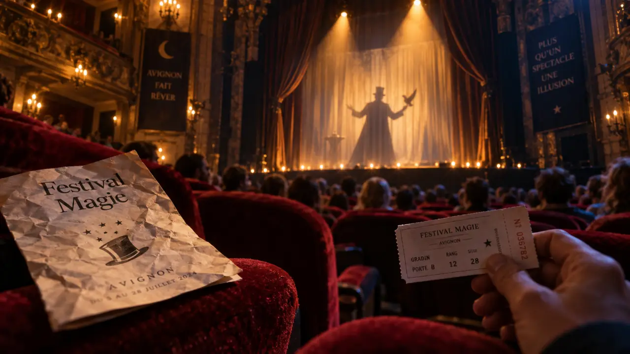 Festival mondial de la magie Avignon : billets et programme de spectacle