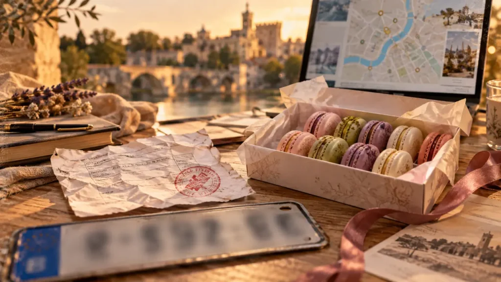 Macaron à Avignon : stationnement résident ou adresse gourmande ?
