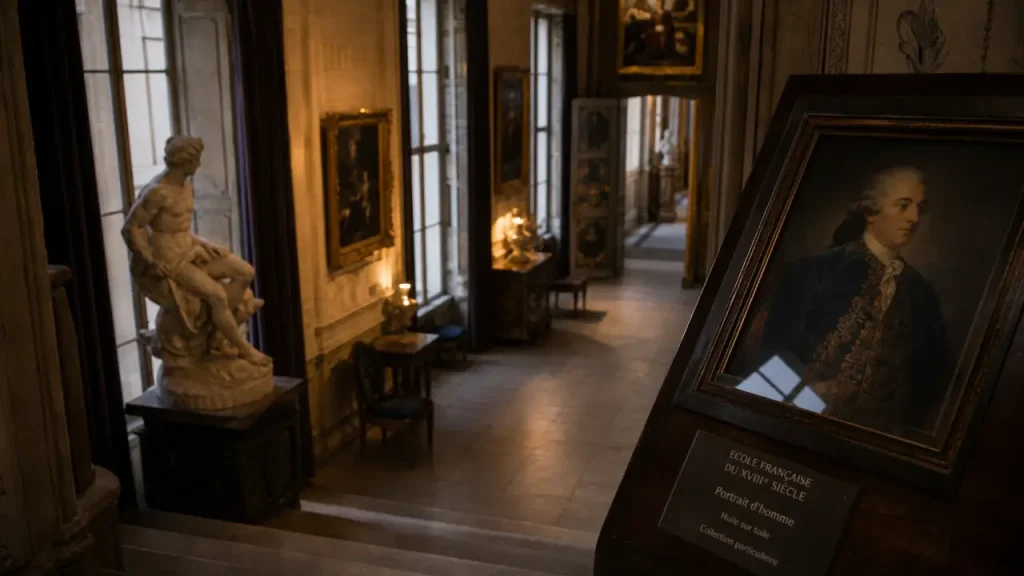 Musée Calvet Avignon : salle de musée dans un hôtel particulier XVIIIe