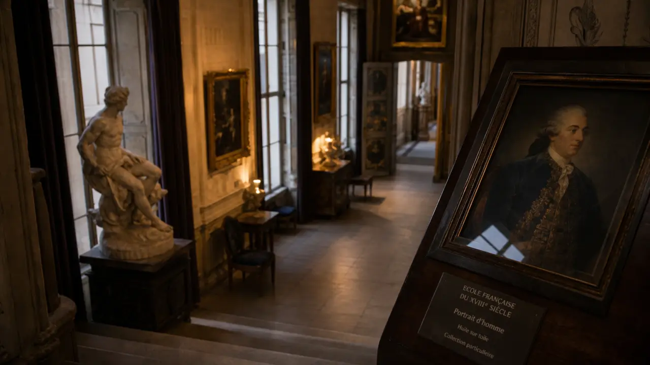 Musée Calvet Avignon : salle de musée dans un hôtel particulier XVIIIe