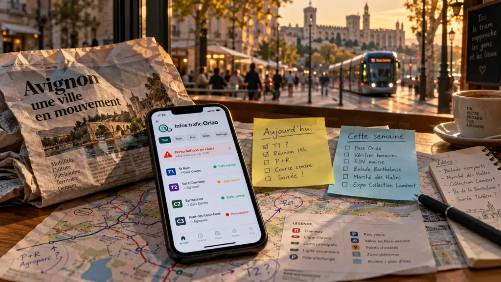 Actualité Avignon direct : alerte utile et info dépassée, trafic Orizo