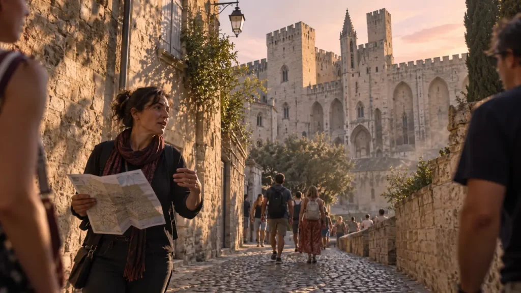 Avignon au patrimoine mondial de l’UNESCO : un centre historique entre papauté, Rhône et remparts