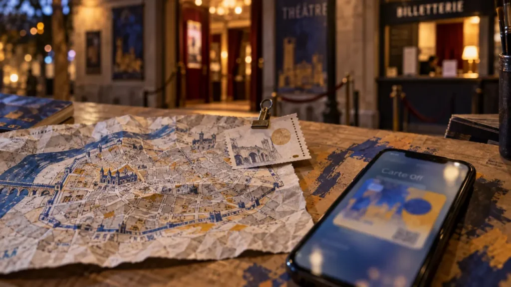 Carte festival Avignon : plan des théâtres et réductions